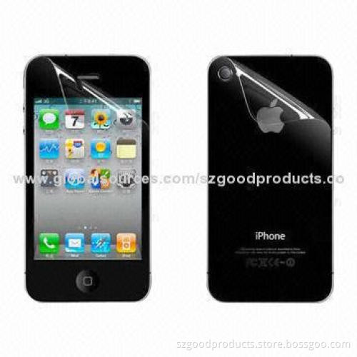 Clear Screen Protection Films, PET Raw Materials, OEM/ODM Orders, 100,000P/Day Capacity